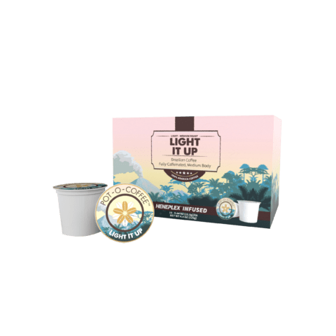 Pot-O-Coffee K-Cups, Light It Up