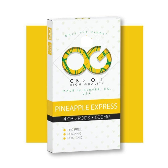 OG Laboratories Pineapple Express 500mg Juul pod 4-pack