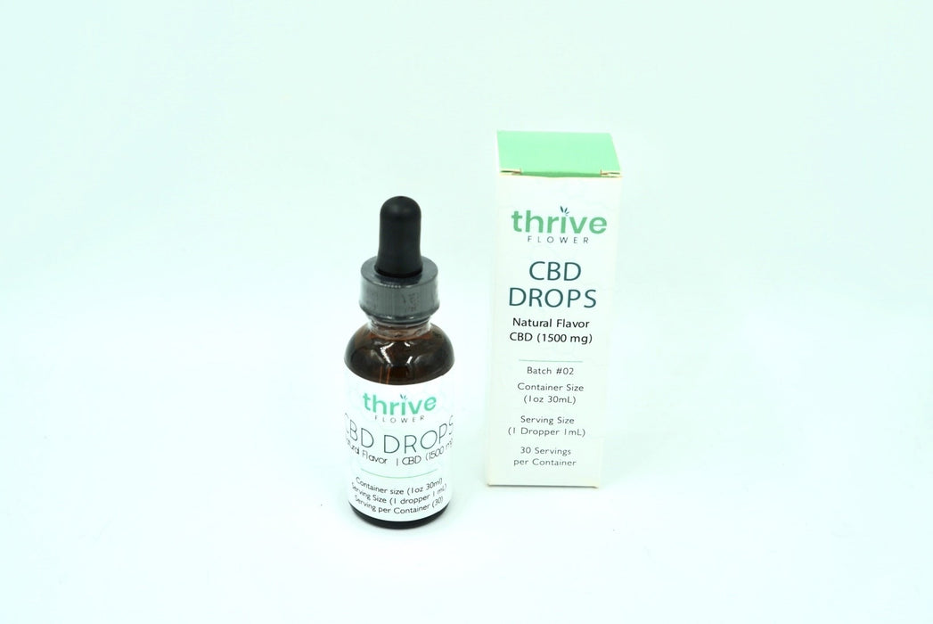 thrive Flower 1500mg Full Spectrum CBD Oil Tincture