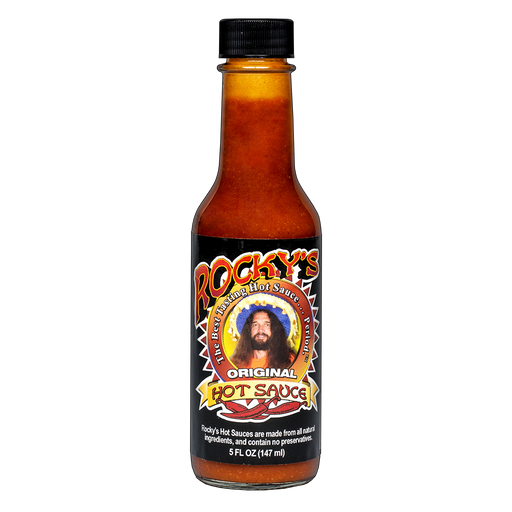 CBD Infused Rocky's Best Tasting Hot Sauce ...Period.