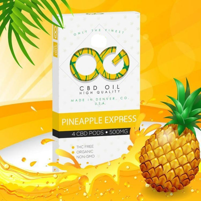 OG Laboratories Pineapple Express 500mg Juul pod 4-pack