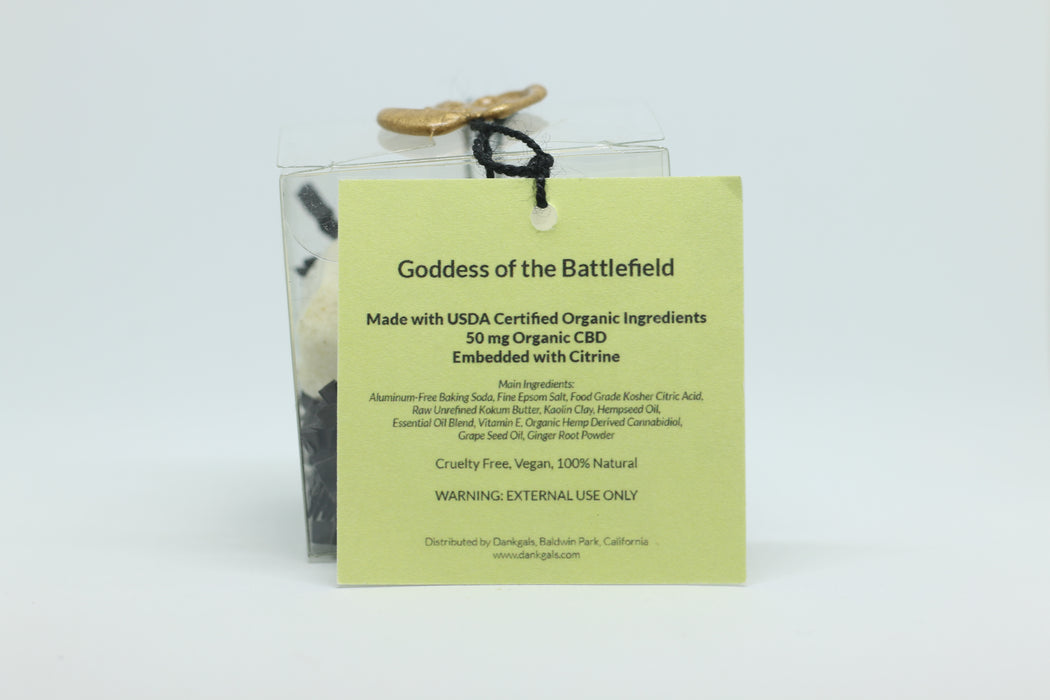 Goddess of the Battlefield CBD Bath Bomb | Buy CBD Online | CBD PHILLY