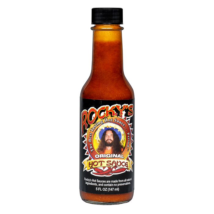 CBD Infused Rocky's Best Tasting Hot Sauce ...Period.